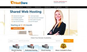 hostdare: cn2gt系列VPS 洛杉矶quadranet机房 月付4$|年付29$|评测