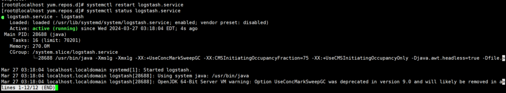 Logstash:Start request repeated too quickly无法启动